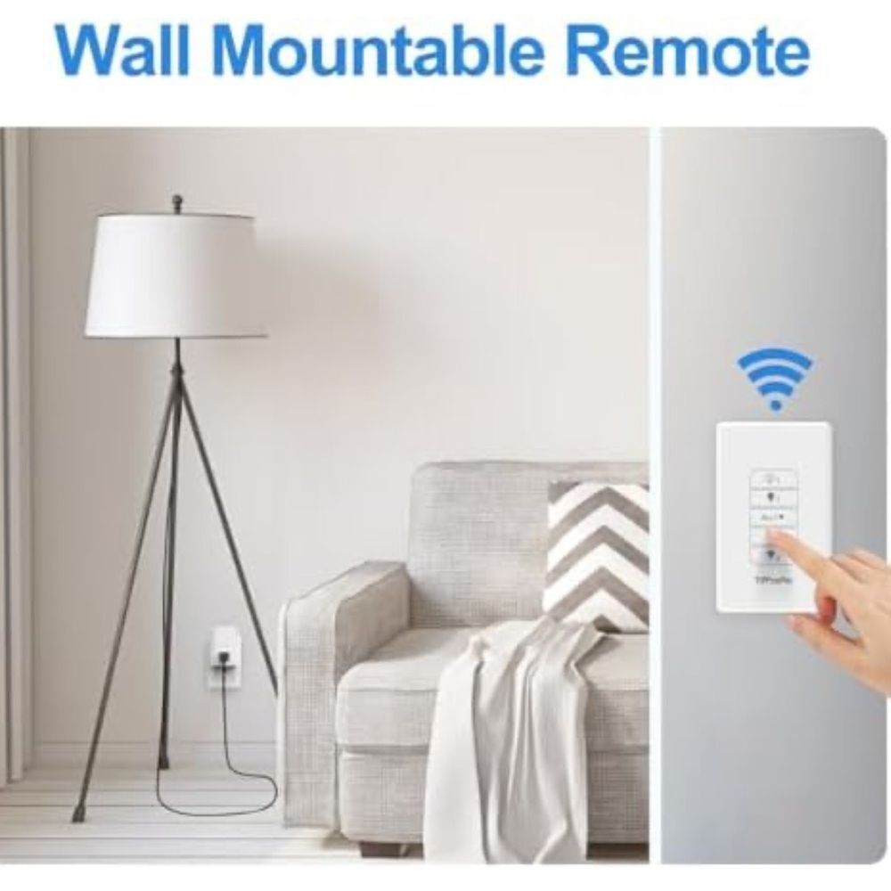 Tiffcofio Remote Contorl Outlet Plug Indoor